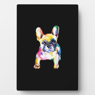 French Bulldog Watercolor Hand Zeichnend Geschenk Fotoplatte