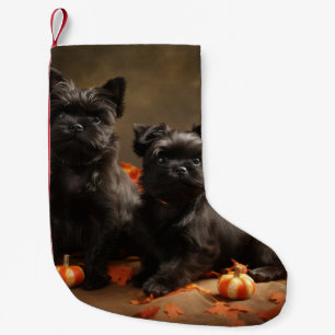 French Bulldog Welpe Autumn Delight Pumpen Kleiner Weihnachtsstrumpf