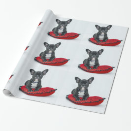 French Bulldog Wrapping Paper Geschenkpapier