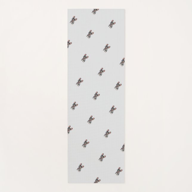 French Bulldog Yogamatte (Vorderseite)