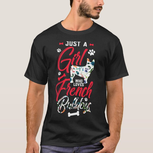 French Bulldogs Graphic T-Shirt (Vorderseite)