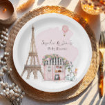 French Café Bonjour Bebe Paris Tea Baby Dusche Pappteller<br><div class="desc">Eine wunderbare Ergänzung zu Ihrem Baby Dusche Party Dekoration. Französisch,  Paris Thema. Bitte lesen Sie die passende Kollektion für alle Artikel,  die wir zur Verfügung haben.</div>