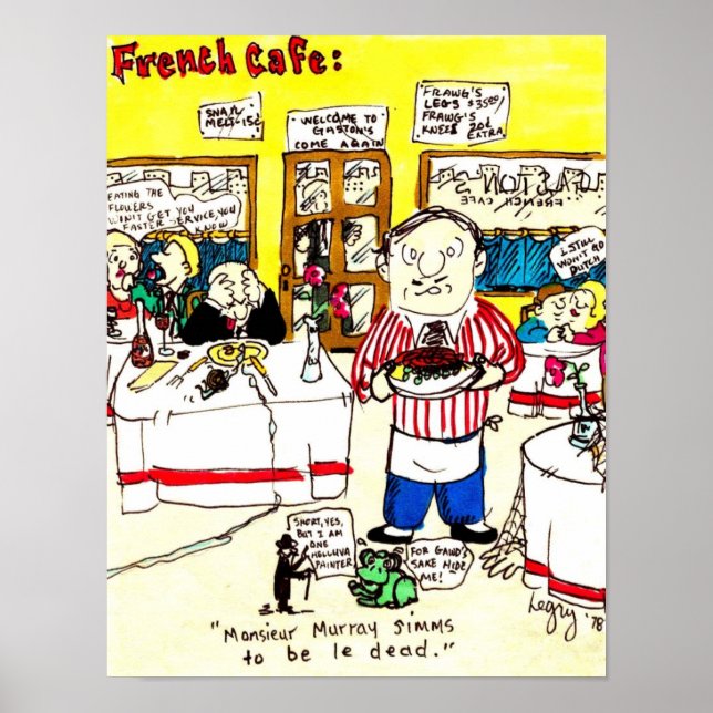 French Café - Poster (Vorne)
