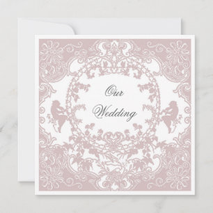 French Cameo ~ Einladung mit White Edging