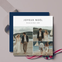French Christmas Joyeux Noël Nautical Beach Foto