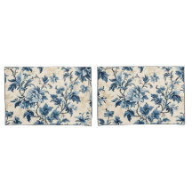 French Country Blue Toile