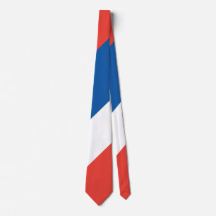 French Flag Le Tricolore 14 Juillet Krawatte