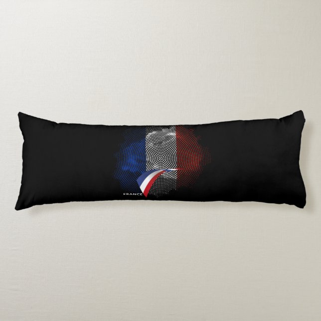 French flag seitenschläferkissen (Vorderseite)