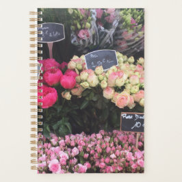 French Flowers Planner Planer