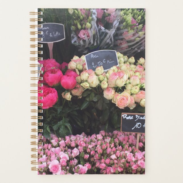 French Flowers Planner Planer (Vorderseite)