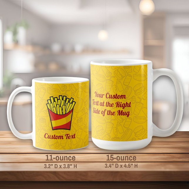 French Fries Coffee Tasse (Von Creator hochgeladen)