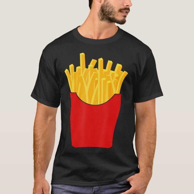 French Fries French Fry Costume Shirt (Vorderseite)