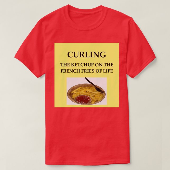 French Fries Joke T-Shirt (Design vorne)