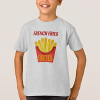French Fries Kids' Hanes TAGLESS® T - Shirt