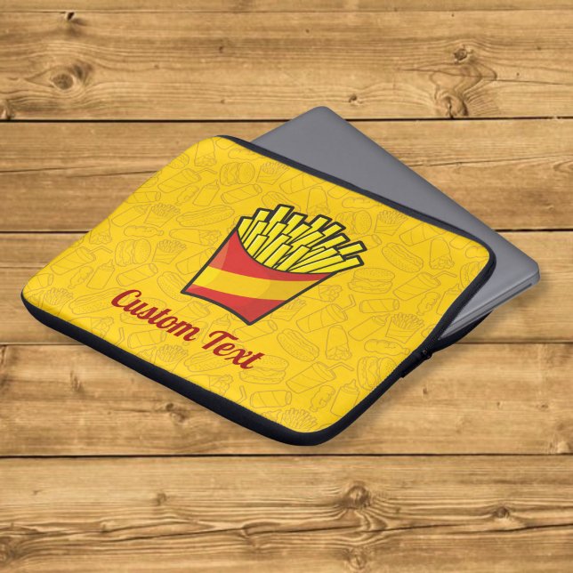 French Fries Laptop Sleeve (Von Creator hochgeladen)