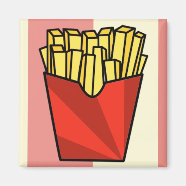 French Fries Magnet (Vorne)