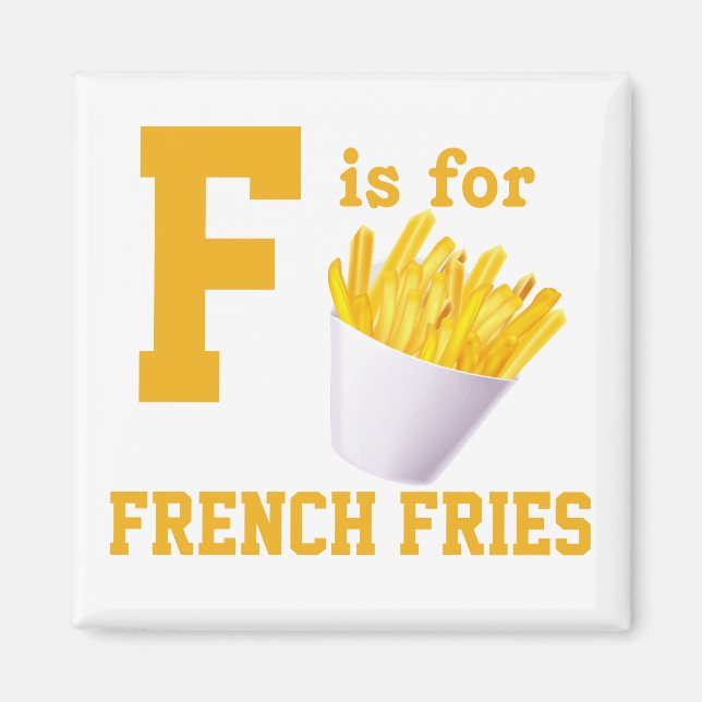 French Fries Magnet (Vorne)