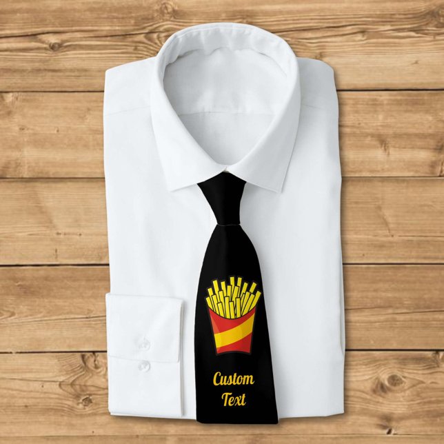 French Fries Neck Tie Krawatte (Von Creator hochgeladen)