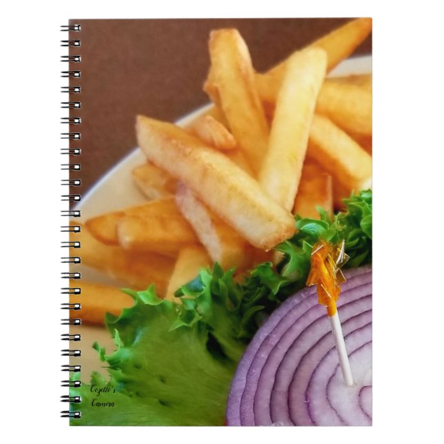French Fries Notizblock (Vorderseite)