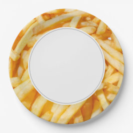 French Fries Pappteller