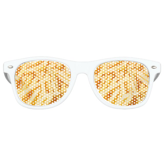 French Fries Party Sonnenbrille (Vorderseite)