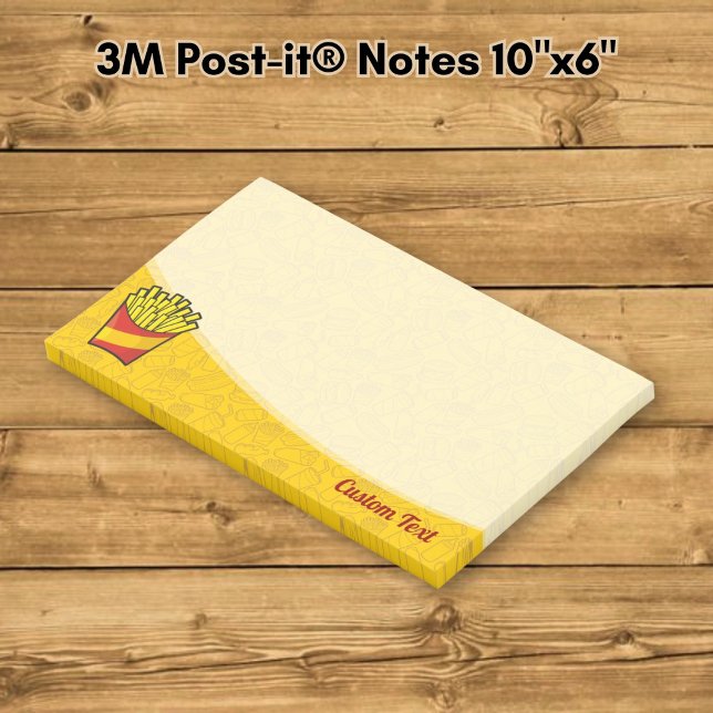 French Fries Post-it Klebezettel (Von Creator hochgeladen)