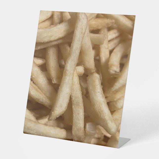 French Fries Sockelschild (Vorderseite)