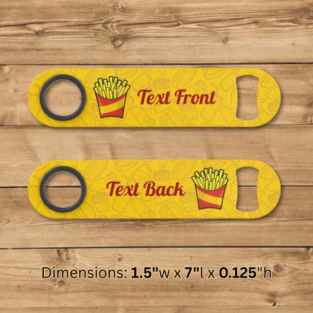 French Fries Speed Bottle Opener Flaschenöffner (Von Creator hochgeladen)