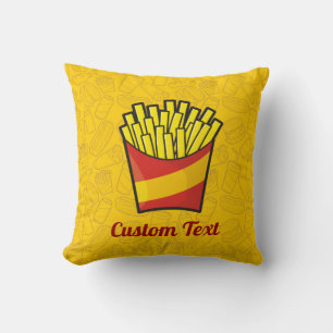 French Fries Throw Kissen