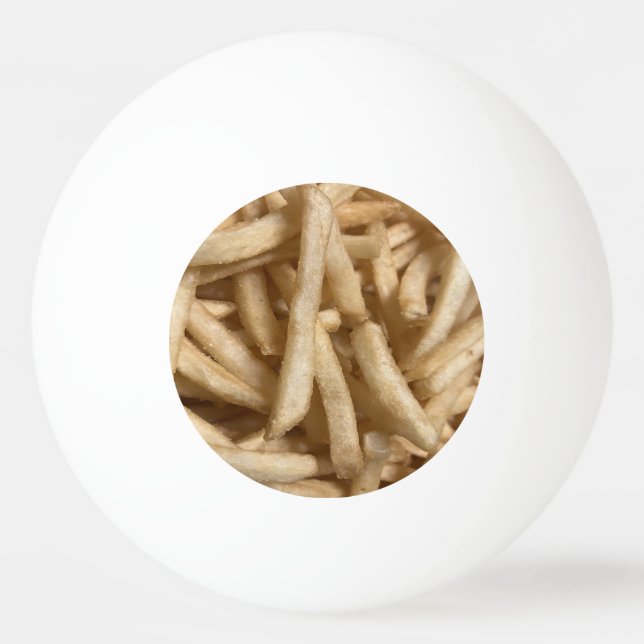French Fries Tischtennisball (Vorderseite)