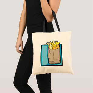 French Fries Tote Bag Tragetasche