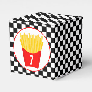 French Fry Birthday Geschenkschachtel