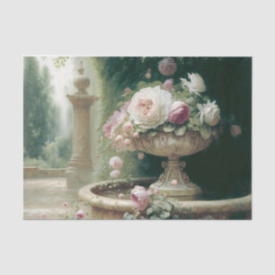 French Garden Urn Seidenpapier