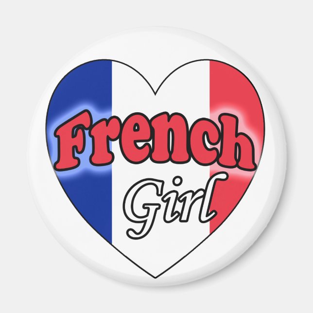 French Girl Magnet (Vorne)