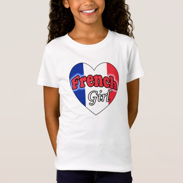 French Girl T-Shirt (Vorderseite)