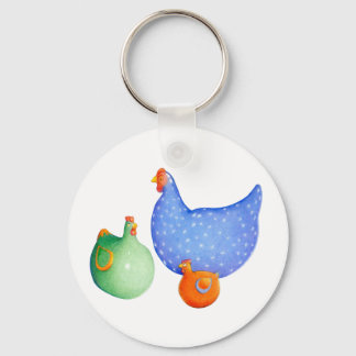 French Hens Schlüsselanhänger