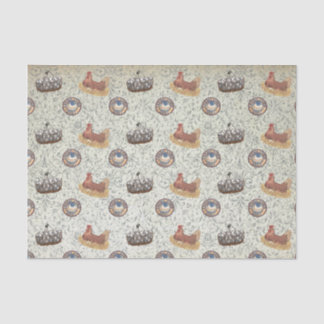 French Hens Tissue Paper Seidenpapier