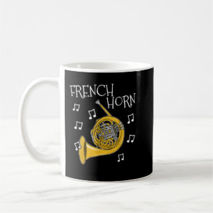 French Horn Hornist Brass Musician1 Kaffeetasse