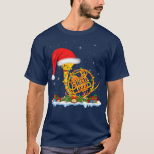 French Horn Music Lover Lighting French Horn Chris T-Shirt