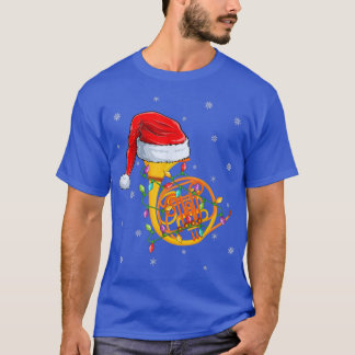French Horn Music Lover Xmas Lights French Horn Ch T-Shirt