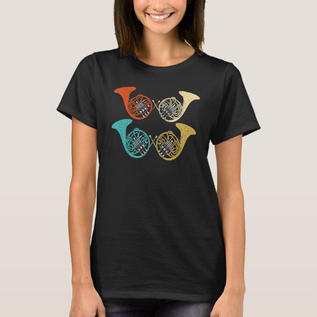 French Horn Player French Horn Player T-Shirt (Vorderseite)
