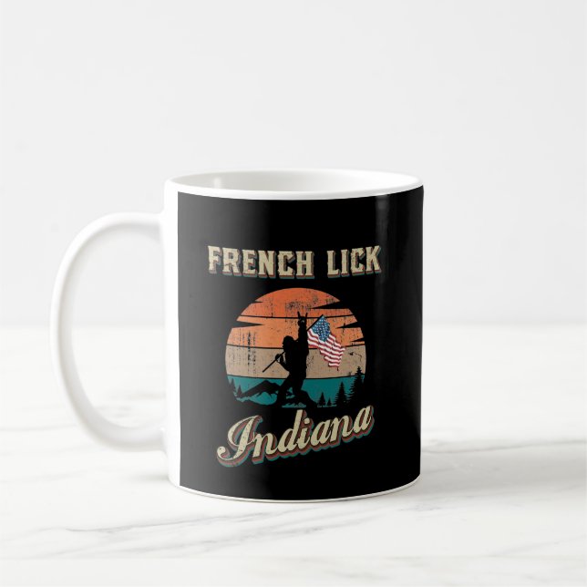 French Lick Indiana Kaffeetasse (Links)