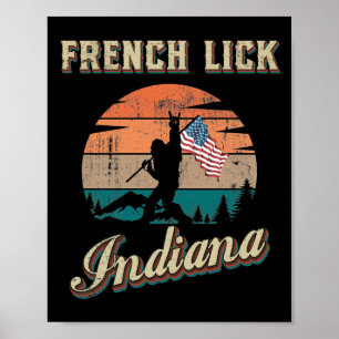 French Lick Indiana Poster