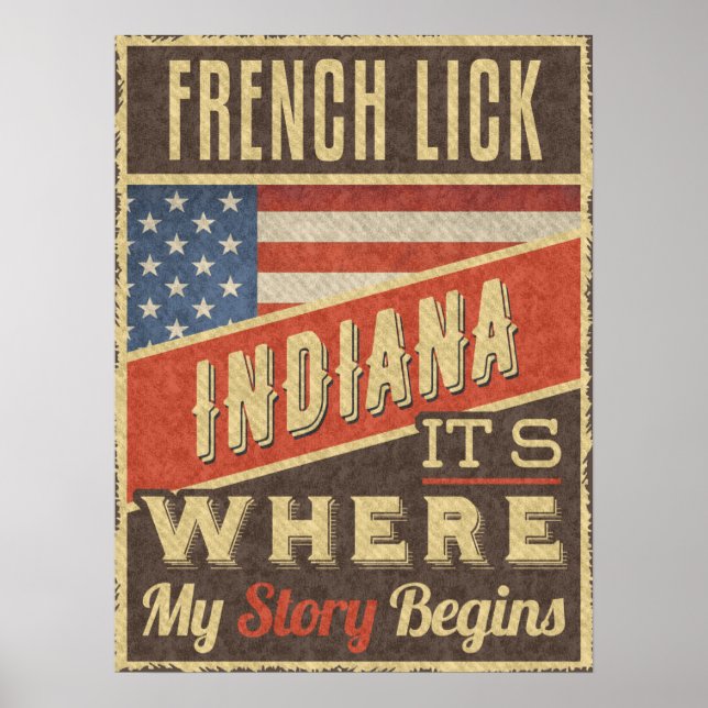 French Lick Indiana Poster (Vorne)