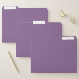 French Lilac Solid Color Papiermappe