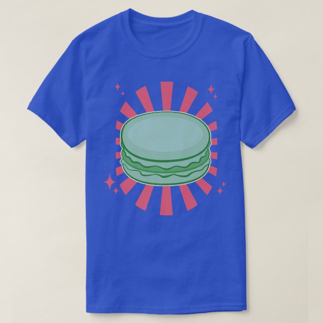 French Macaron Baker Niedlich Backdessert Japanisc T-Shirt (Design vorne)