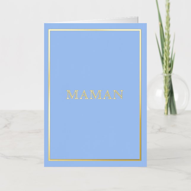 French Macaron Maman Blue (Vorderseite)
