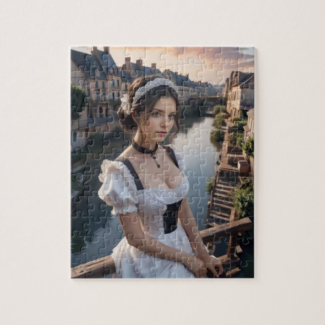 FRENCH MAID FANTASY JIGSAW PUZZLE (Vertikal)