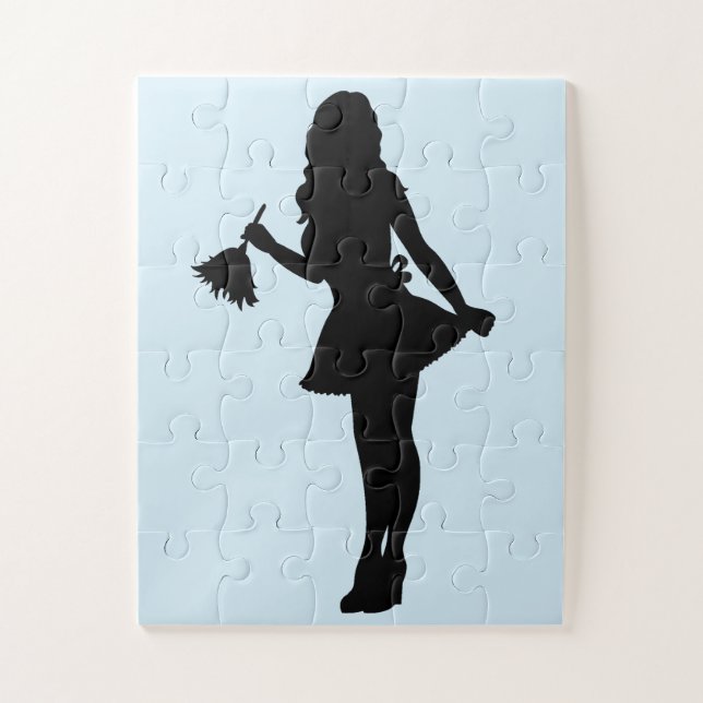 FRENCH MAID JIGSAW PUZZLE EASY (Vertikal)