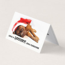 French Mastiff Doggone Good Holiday Card